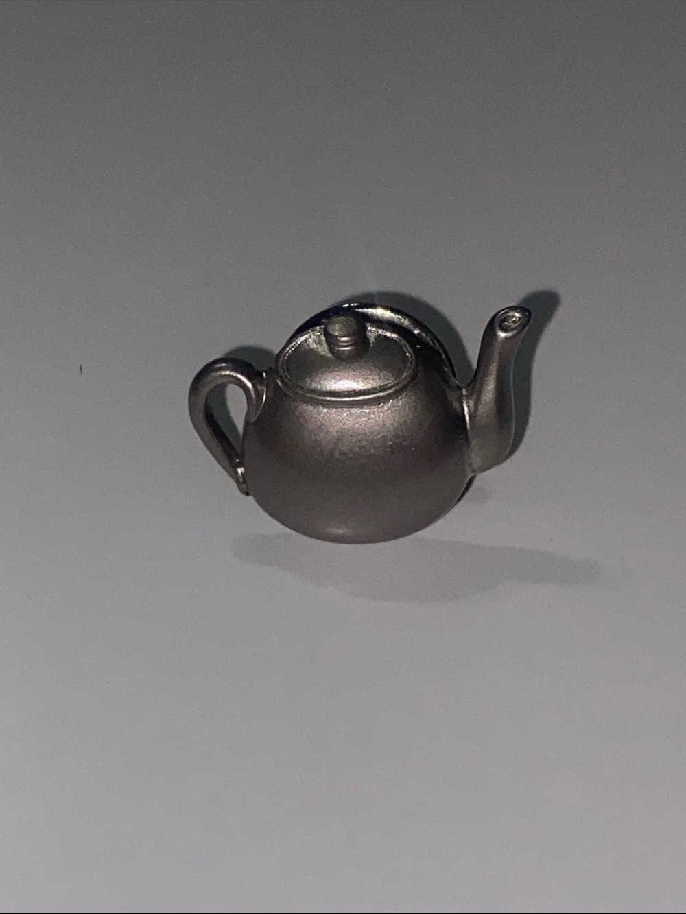 Teapot Charm Pin Brooch in Silver - Women Jewelry